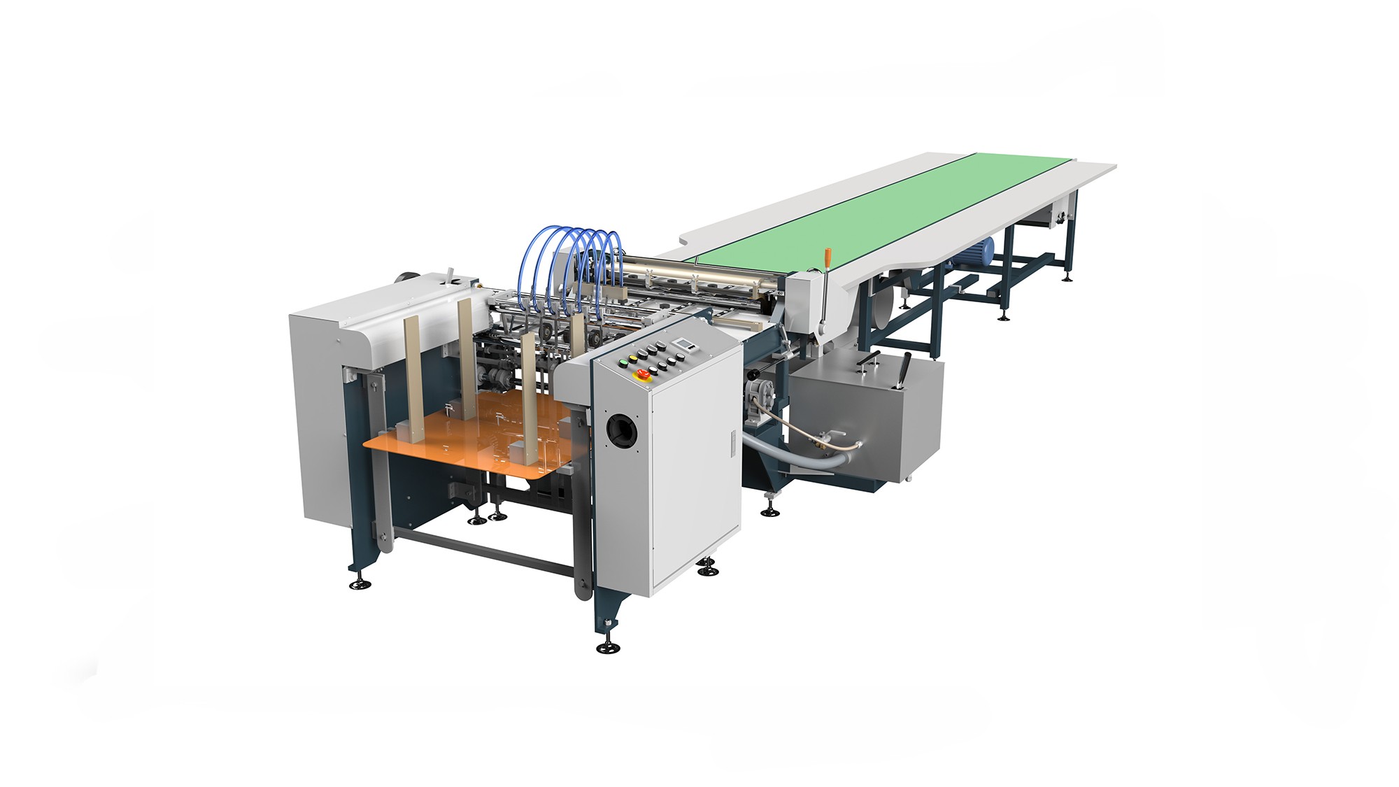 HM-ZD6418G/C-G Automatic Rigid Box Machine-Automatic rigid box machine，cardboard  box machine, paper box machine, cosmetic box machine-Guangdong Hongming  Intelligent Joint Stock Co.,Ltd