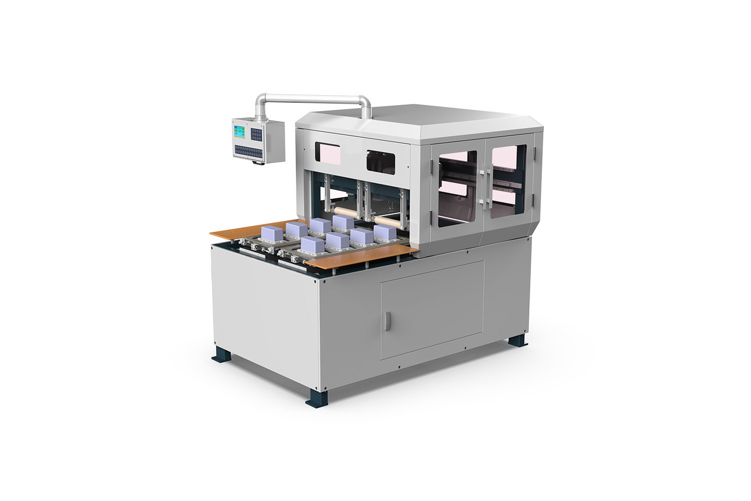 HM-ZX8315 Four-axis Molded Fiber  Tray Ring Cutting Machine